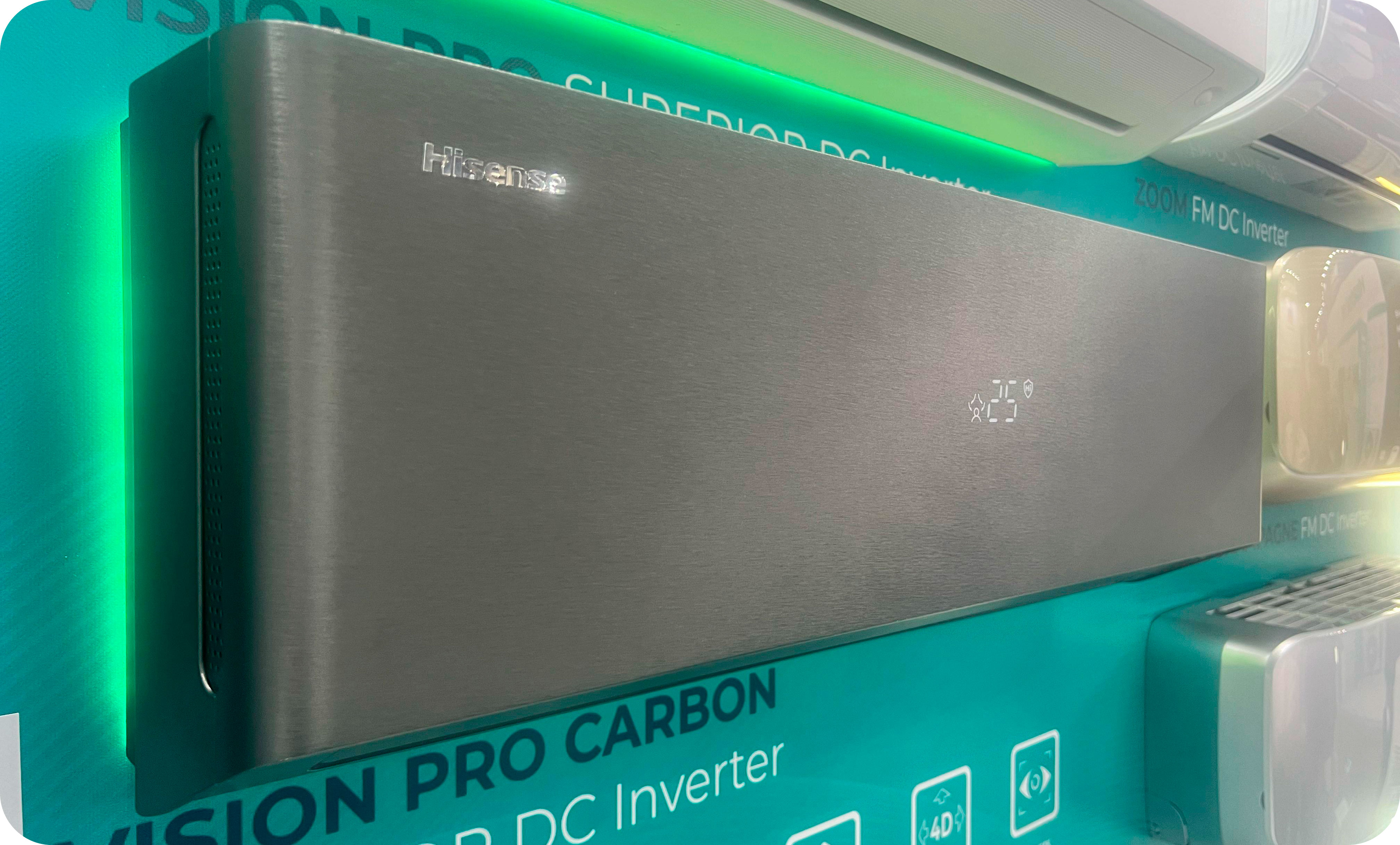 Мультисплит-системы Hisense VISION PRO CARBON FREE Match DC Inverter R32