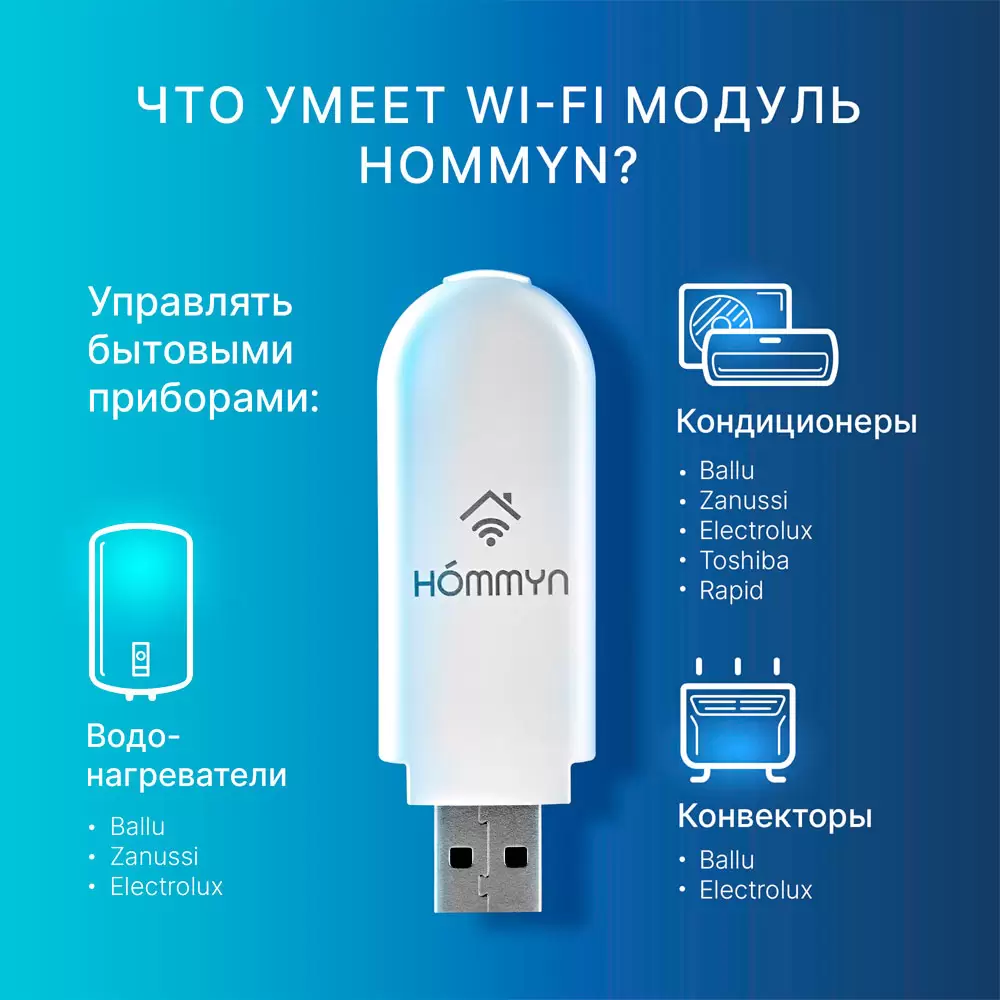 HOMMYN HDN/WFN-02-01 (Wi-Fi модуль)